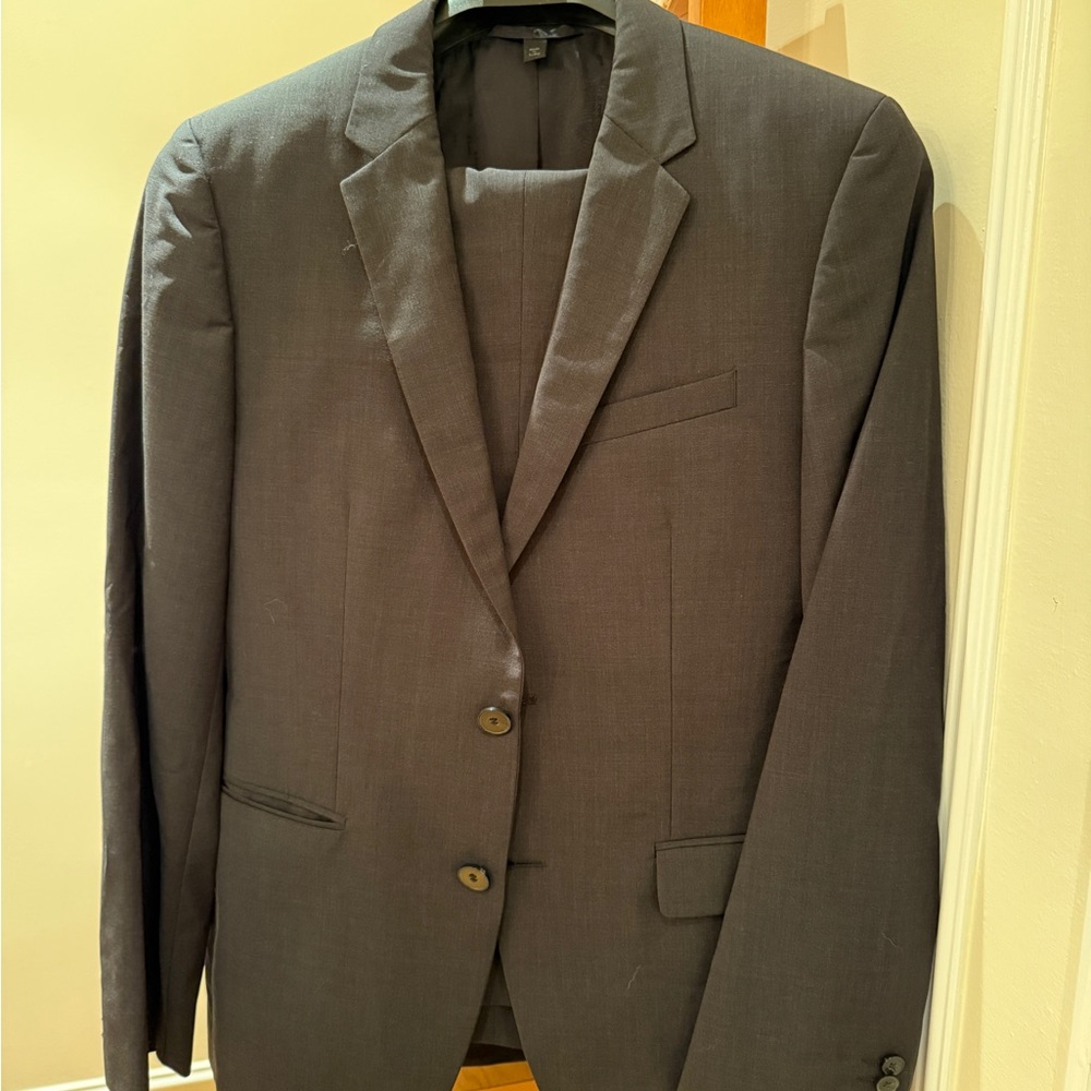 Custom Charcoal Hugo Boss Suit